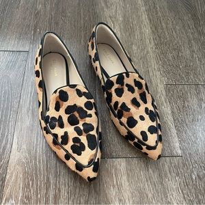 Cole Haan Leopard Flats Size 10